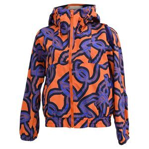 Hermès Fantaisie d'Etriers Windbreaker Jacket in Multicolor Nylon